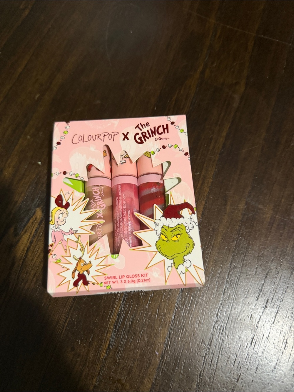 ColourPop Swirl Lip Gloss Trio - Pink & Red